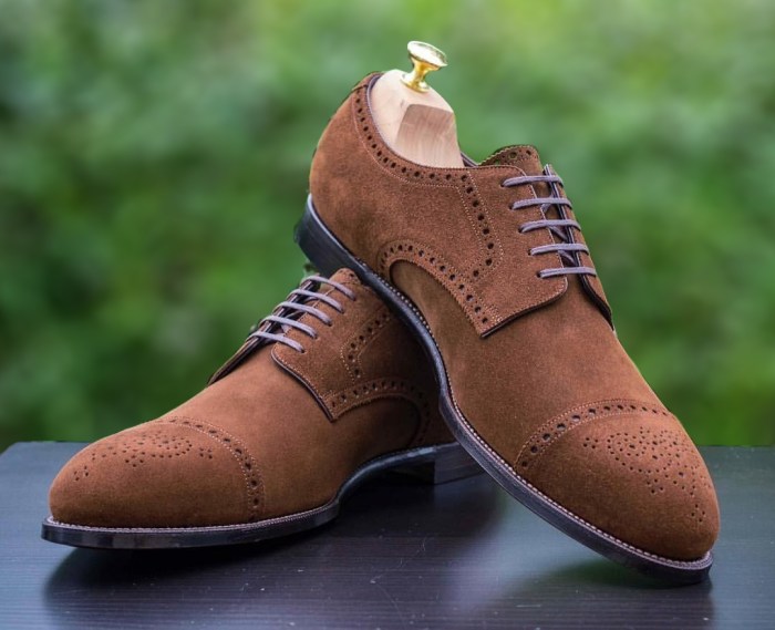 Mens suede lace up dress shoes