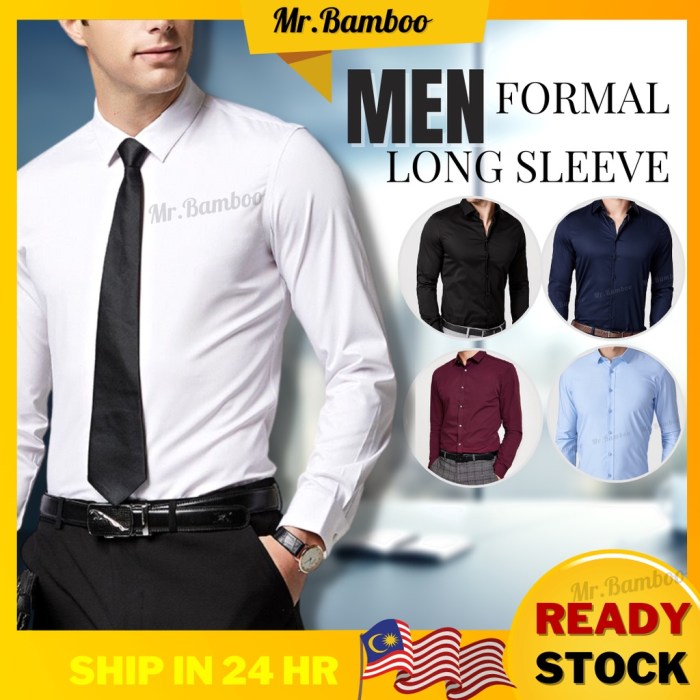 Men's dress shirts and slacks