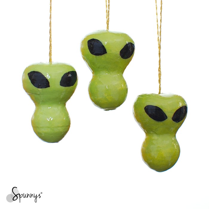 How to make an alien halloween decoration