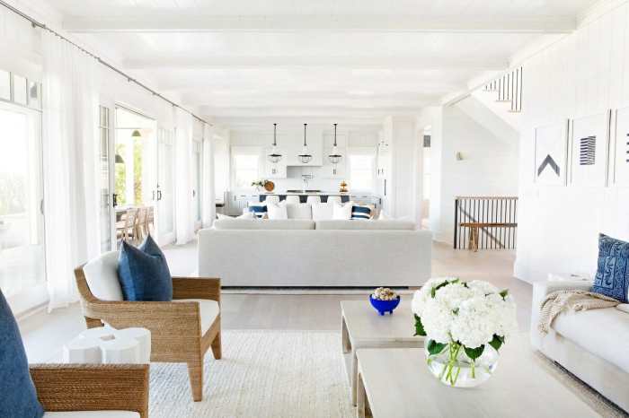 What is the hamptons style of decorating