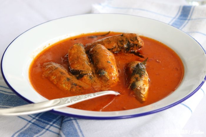 How to cook sardine curry indian style