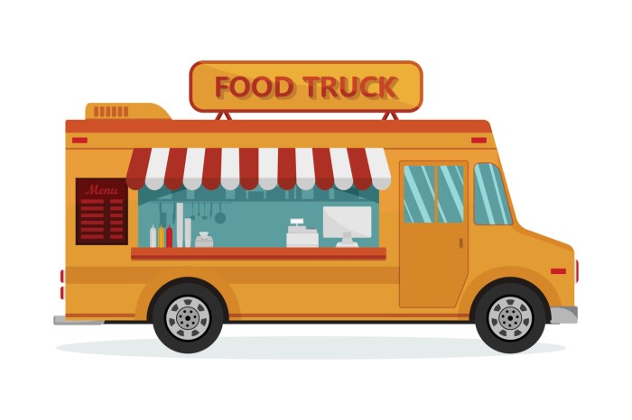 How to decorate food truck with small window