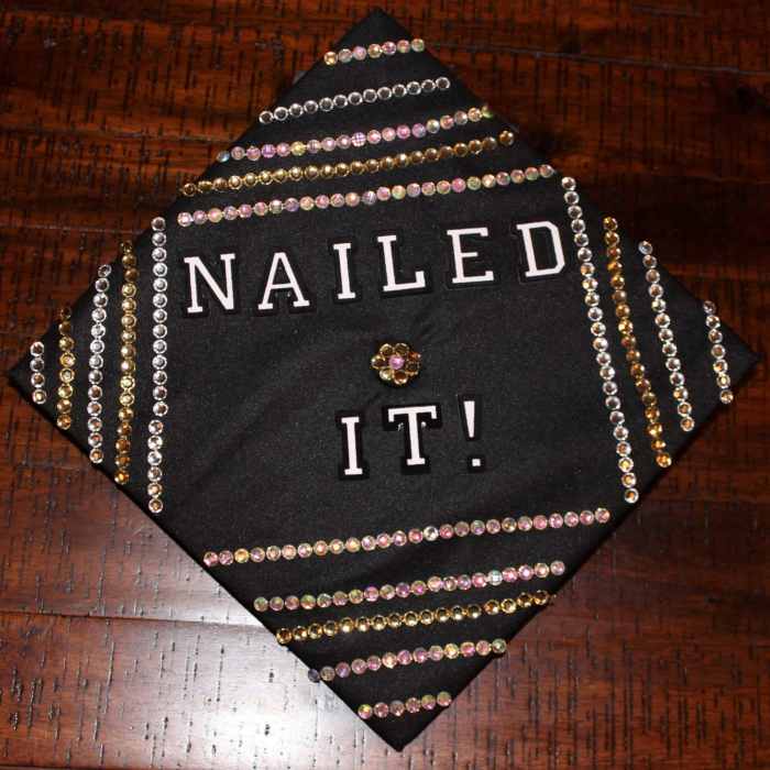 How to start decorating graduation cap