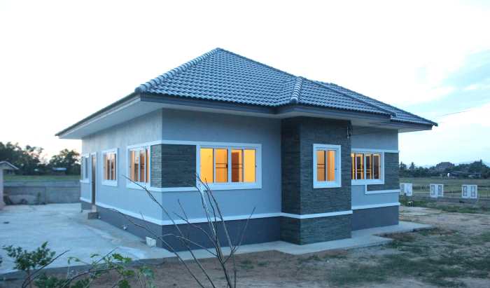 Desain rumah luas tanah 150