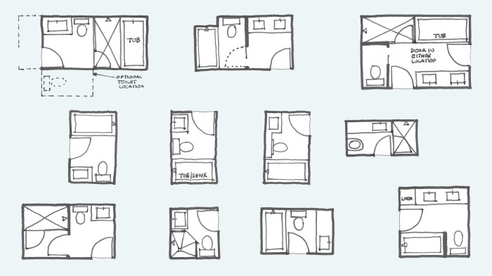 Desain rumah lantai 2 untuk toilet