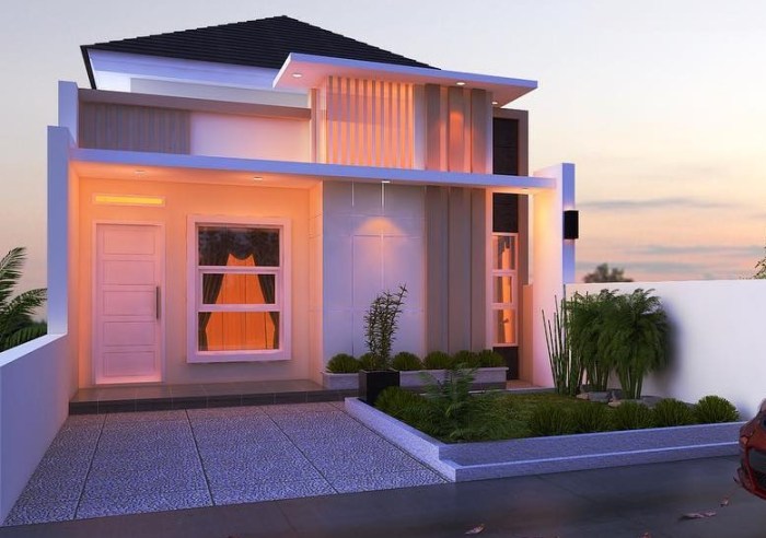 Desain rumah minimalis 3 kamar type 36