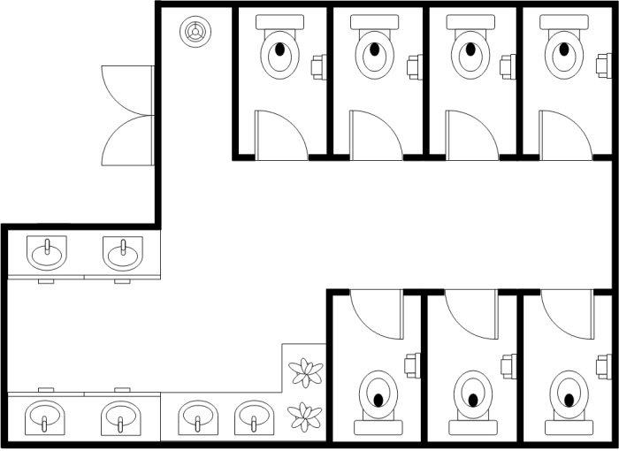 Desain rumah lantai 2 untuk toilet