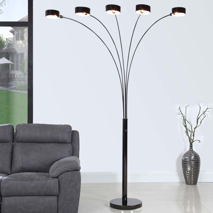 Moderne stehlampe für wohnzimmer